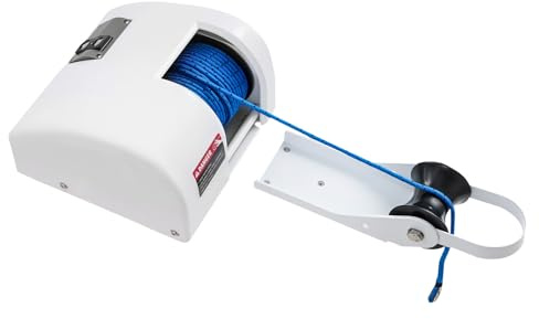 Verricello di ancoraggio elettrico, 12 V, 20 kg, con telecomando, per acqua salata, senza fili, per barche da pesca, barche a motore