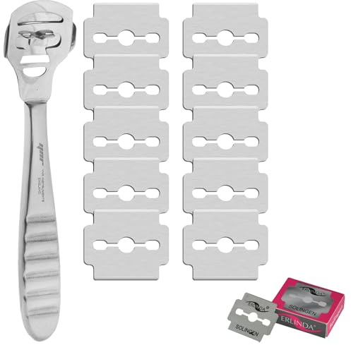 ynr Allemand Rasoir dureté corne Coupeur Râpe à peaux mortes manucure pédicure lames râpes