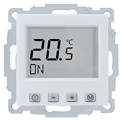 SKS24 Thermostat EFK-550 für Fußbodenheizung, passend zu Fühlern der Firma Devi, z.B. 550 - Weiß - Bodenmontage - Klassisch - Bodenheizungsthermostat