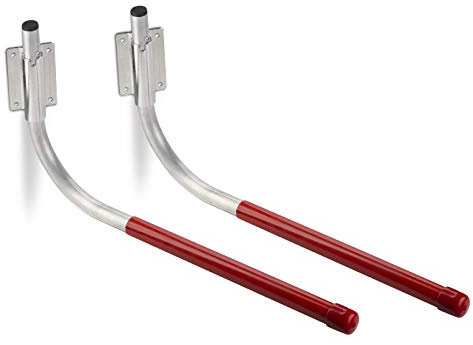 OrgaTech 4er Set Fahrrad-Halter 270 x 550 mm Gerätehalter Fahrradhaken Fahrradhalter