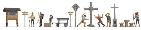 NOCH® Figuren-Themenwelt In den Bergen Spur H0 Modell und Miniatur Figuren