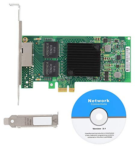 Scheda di rete portatile PCI-E a 2 porte per computer, adattatore di rete WIFI ad alta velocità con interfaccia RJ-45 Dual Gigabit Ethernet, adatto per la maggior parte dei sistemi informatici