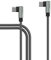 TECHGEAR USB C to USB C Cable 90 Degree Right Angle Sync & Fast Charge Cable Compatible with Samsung S25 S24 S23 S22 S21 A16 A15 A35 A55 Z Flip/Fold 5G, Pixel 9 8, OnePlus, Oppo, Redmi, Moto Honor etc