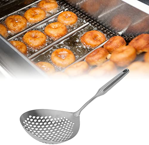 Louche à écumoire, Araignée Passoire écumoire Louche Ustensiles De Cuisine Passoire à Fil Passoire Inoxydable Passoire à Mailles Fines écumoire Cuillère à Fente écumoire Pour(mèche)