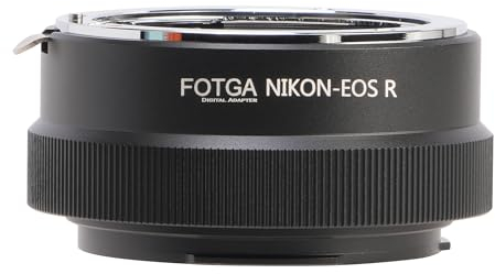 FOTGA AI/F-EOSR Bague d'adaptation pour objectif Nikon F AI vers R3 R5 R5C R6 Mark II R7 R8 R10 R50 R100 RP appareil photo sans miroir Canon EOS R Mount Series