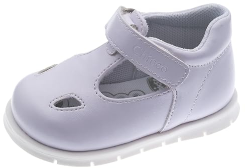 Chicco Ballerina med kardborreband, flickor, Vit, 21 EU