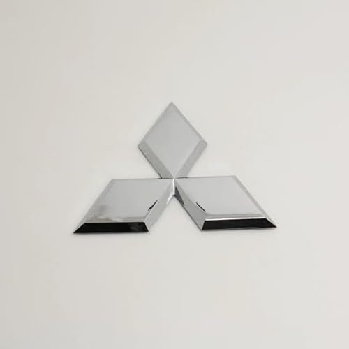 SJSHOPS Auto Emblem für Mitsubishi ASX 2010-2016,Auto Buchstaben Logo Buchstaben 3D Aufkleber,Auto Emblem Logo Aufkleber 3D Metall Emblem Auto Aufkleber,Aufkleber Mit Autologo