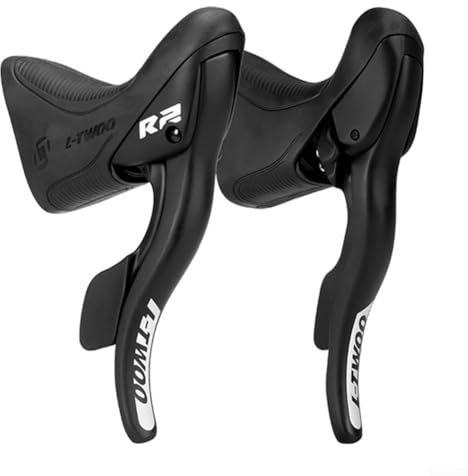 ChicBosom L-TWOO Levier de vitesse pour vélo de route, R2/R3/R5/R7 2 x 7/8/9 vitesses pour vélo de route, compatible avec dérailleur (R2)
