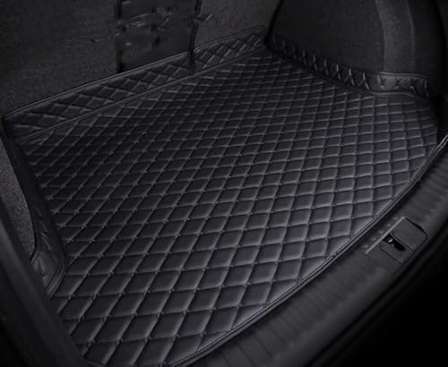 QIAOFANFAN Tapis Coffre Voiture pour Dacia Sandero 3/Sandero Stepway III 2021-2024,Antidérapant ImperméAble Bagages DéMarrage Bac Protection IntéRieurs Coussin Accessoires,A/Black