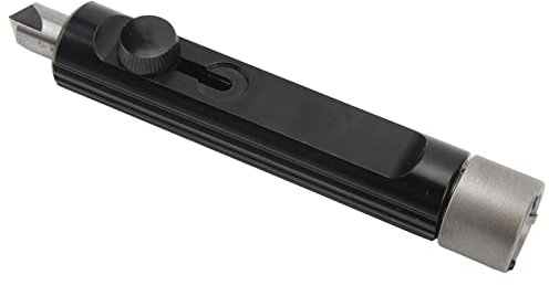 Deburring Tool for Brake, Fuel, Transmission, and Coolant Lines - Metal Fabrication Tool with 3/16in to 1/2in O.D. Tubing Pipe Deburring Capacity
