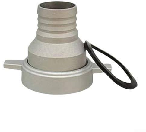 Yhenlovtt Industrial Strength Aluminum Water Pump Pipe Fitting Adapter With Sealing Gasket Multi-Size Reducer Connection 3-4 Inch(3Inch TO 2Inch)