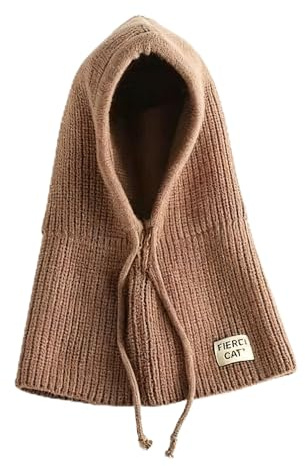 AYPOW Sturmhaube für den Winter, winddicht, für Kinder, Strickmütze, warme Mütze, Halswärmer, Mütze, Schal, Kapuze, Balaclava, Mütze, Halsband, Ohren, Jungen, Mädchen, im Freien