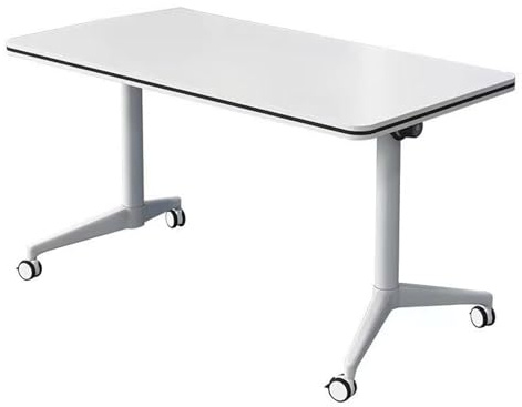 Klappbarer Konferenztisch mit leisen Rädern - Mobiler Besprechungstisch für Büro und Seminarräume