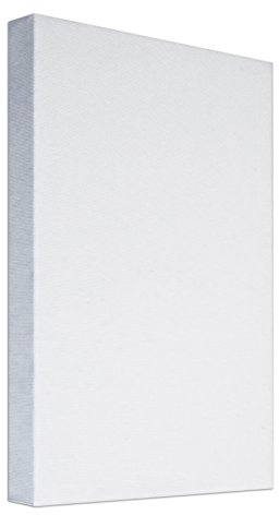 Arte & Arte 7155.0 Telaio con Tela per Pittori, Legno di Abete/Cotone, Bianco, 100x50x3.5 cm, Made in Italy