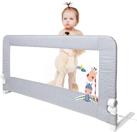 Interbaby - Klappbares Geländer für Kinderbetten - 150 cm - Dschungel, 3000 g, AZBR004