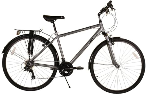 Bounty Country Hybrid Bike - Leichter Alu-Rahmen, 18-Gang-Shimano-Schaltung, Zoom-Federgabel - perfekt für Radsportbegeisterte