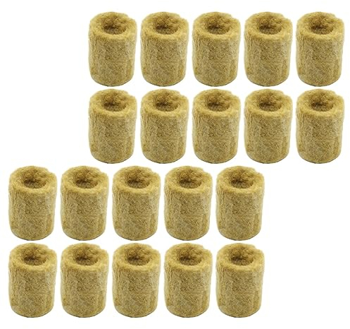 Steinwolle Würfel 100 Stück Blumen Pflanzen wachsen Steinwolle Starter Hydroponic Grow Media Serviertablett