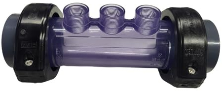 jardiboutique - Collecteur Piscine Porte sonde Transparent diametre 50