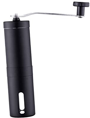 Zerodeko Manual Coffee Grinder Brushed Stainless Steel for Turkish Coffee Hand Bean Grinder for Pepper Mill Use Kitchen Cooking Tool