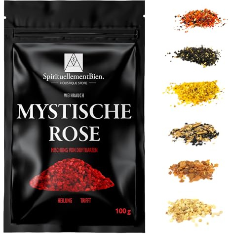 Naturlig kamferrökelse från Kina i 100 % naturlig ren korn 100 g - autentisk harts för rökning, skydd, intuition, mediumskap och harmoni