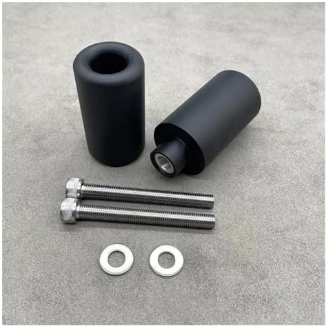 Motorräder Sturzpads Für Suzuki Für GSXR1000 Für GSXR Für GSX-R 1000 K7 2007 2008 Für GSX R Motorrad Schwarz Carbon No Cut Rahmen Sliders Crash Fallen Schutz Motorrad Motor Crash Sliders(Schwarz)