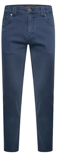 Men’s Jeans Classic 5 Pocket Design Tapered Regular Fit Denim Trousers for Office, Travel, and Casual Wear, Smokey Blue Colour, Size- 38W / 30L