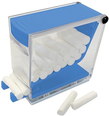Hygienische Baumwoll-Rollenteiler | Zahnarzt Roll Dispenser Press Typ | Zahnarzt Organizer – Zahnarzt bietet eine Aufbewahrungsbox für Ausrüstung, ein Cone-Halter vor dem Rollen