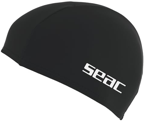 Seac Lycra, Gorro de Tela para Nadar en la Piscina, Ideal para Hombre y Mujer