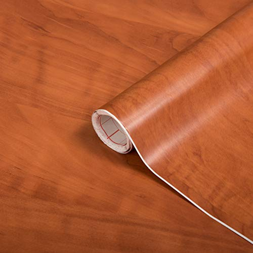d-c-fix Pellicola Adesiva per mobili legno Calvados marrone PVC plastica vinile impermeabile decorativa per cucina, armadio, porta carta rivestimento 45 x 200 cm