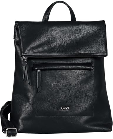 Gabor bags Mina Damen City Rucksack Backpack, 13 L Schwarz