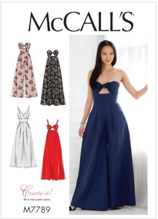 McCall's Patterns M7780 Mccalls Schnittmuster, Vorlage, Papier, mehrfarbig, A5 (34-36-38-40-42)
