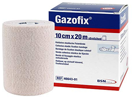 Gazofix koh�sive Fixierbinde 10 cm x 20 m Hautfarben, 1 St