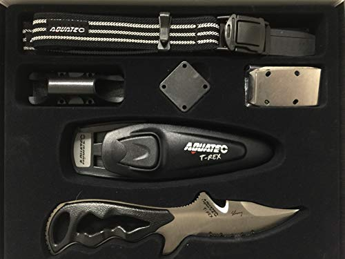 AQUATEC Tauchermesser T-Rex rostfreier Stahl