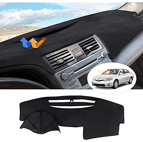 Cartist Dash Cover for Toyota Camry 2007 2008 2009 2010 2011 Dashboard Cover Mat Non-Slip Pad Carpet Sunshield Protector