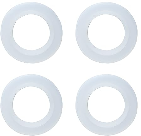 Qrity 4 Pezzi Anello di Guarnizione O-Ring, Rondella di Gomma 23mm, Accessori per Lavelli, Rondella a Forma di Labbro, Pop Up Bacino di Scarico Guarnizione, Seals for Wash Basin Lids