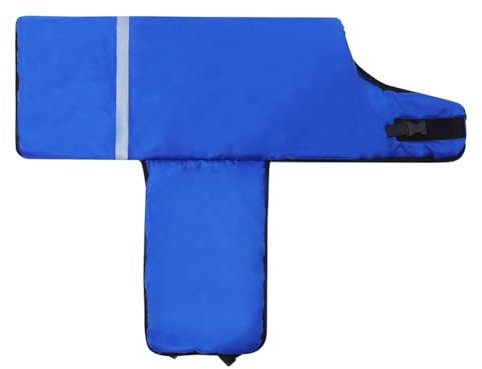 PSDLHMYQ Doppelseitig wasserdicht – Kalbslederjacke für Wärme, weiche Kalbsleder-Wärmekleidung für Komfort, frostsicheres und kältebeständiges Oxford-Tuch, wasserdicht 95 * 70cm 1 STK