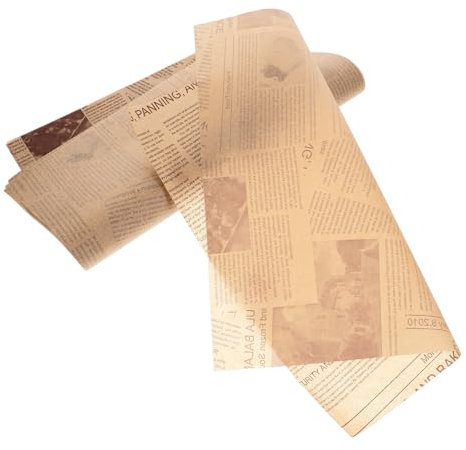 Ciieeo 100blätter Sandwichpapier Für Lebensmittel Pergamentpapierbögen Backpapier Feinkostpapier Lebensmittelverpackungspapier Ölabweisend Antihaftbeschichtet Beidseitig Verwendbar