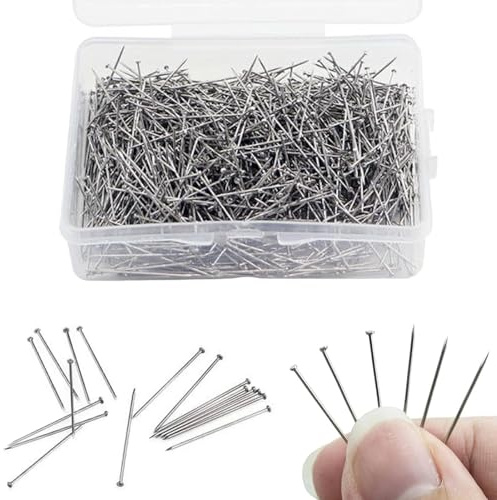 500-delars synålsset – 2,5 cm stål, perfekt för quiltning, sömnad och hantverksprojekt