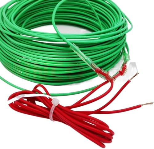 Cavo di Protezione Cavo di Riscaldamento per Serra Cavo di Riscaldamento del Suolo per Piante Cavo di Terra per Verdure, 100 Metri