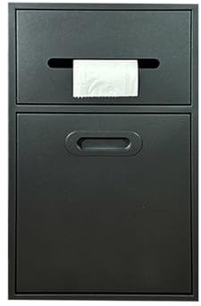 Nichos de acero inoxidable con puerta desmontable, diseñado para ducha y baño, nicho ideal junto al inodoro, incluye sistema de separación de basura, personalizable.