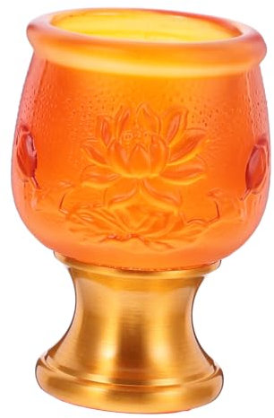 YOSADIER Coupe D’offrande Gobelet Rituel et Verre Métallique pour Autel Multifonction, Facile à Nettoyer, Usage Intérieur, Maison Temple