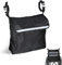 Mochila Impermeable de Tela Oxford para Silla de Ruedas, Bolsa de Gran Capacidad con Correas Ajustables, Compatible con Andadores y Scooters, Ideal para Transporte Seguro de Artículos Personales