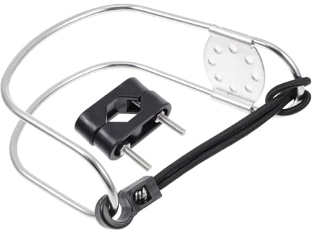 ELAYARD Stainless Steel Boat Lifebuoy Bracket Ring Holder Weather Resistant Yacht Safety Accessory for Sailing and Use