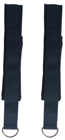 Sangles Pilates à Double Anneau D | Bande Élastique Yoga Double Anneau - Sangles d'Étirement Reformer Pilates pour Fitness Maison Gym Ballet Danse Yoga | Entraînement à Domicile et Salle de