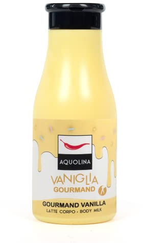 Aquolina Körpermilch Vanille Gourmand. Süß, zart und umhüllend, für eine samtige Haut - 250 ml