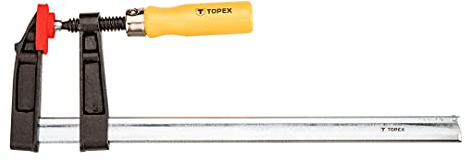 Topex 12A120 - Prensa de carpintero 80 x 300 mm Topex