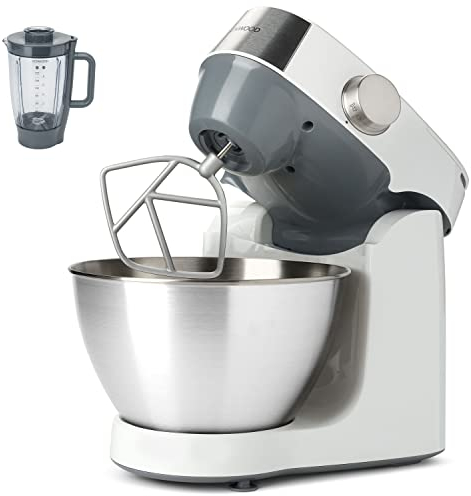 Kenwood Prospero KHC29 BOWH Compact Stand Mixer Kitchen Machine 4.3 Litre Bowl 3 Bowl Tools Jug blender 4.3L bowl 1000W White