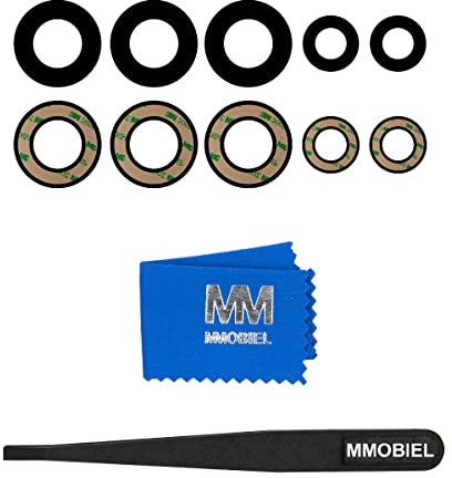 MMOBIEL Back Rear Camera Glass Lens Replacement Compatible with Samsung Galaxy A33 5G - 2022 - Incl. Double Sided Adhesive, Tweezer and Cloth