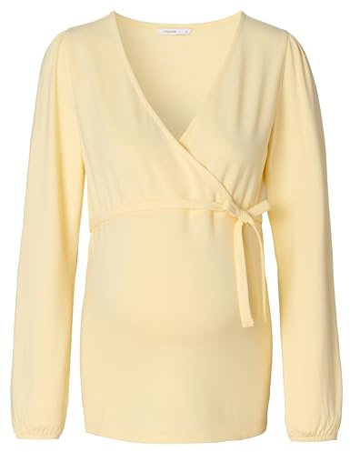 Noppies Keet Nursing Wrap Top Långärmad T-shirt, Gul – N190, XL