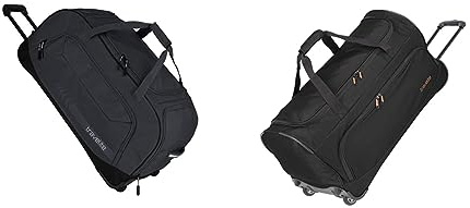travelite Trolley Reisetasche Größe XL, Gepäck Serie Kick Off & 2-Rad Trolley Reisetasche Größe L, Gepäck Serie Basics Fresh: Weichgepäck Reisetasche mit Rollen im sportlichen Design, 71 cm, 89 Liter
